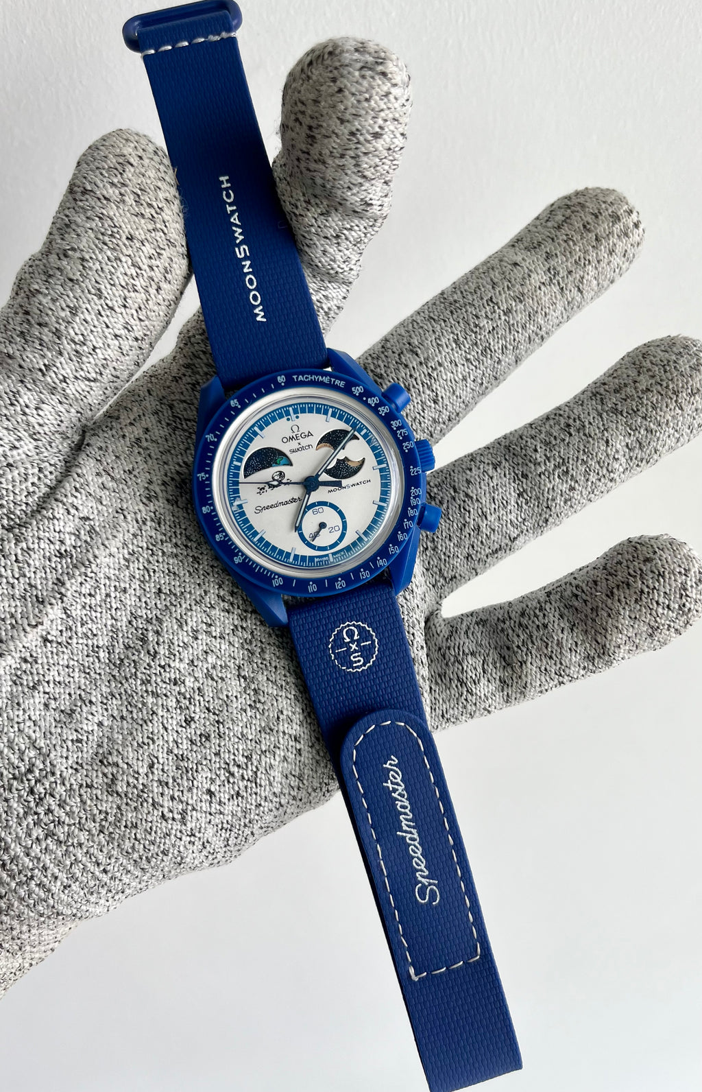Bioceramic Omega MoonSwatch “Neptune” Blue