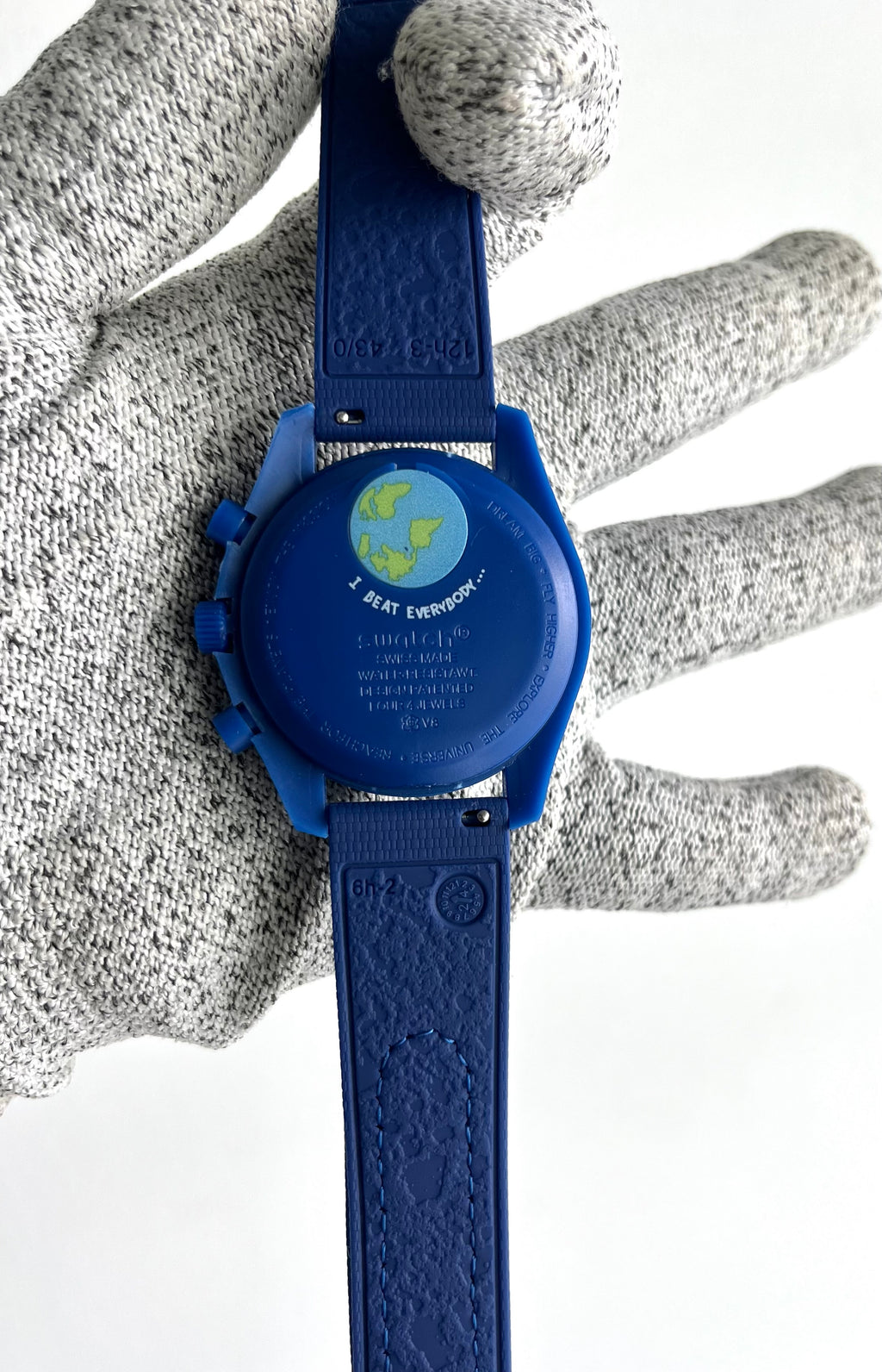 Bioceramic Omega MoonSwatch “Neptune” Blue
