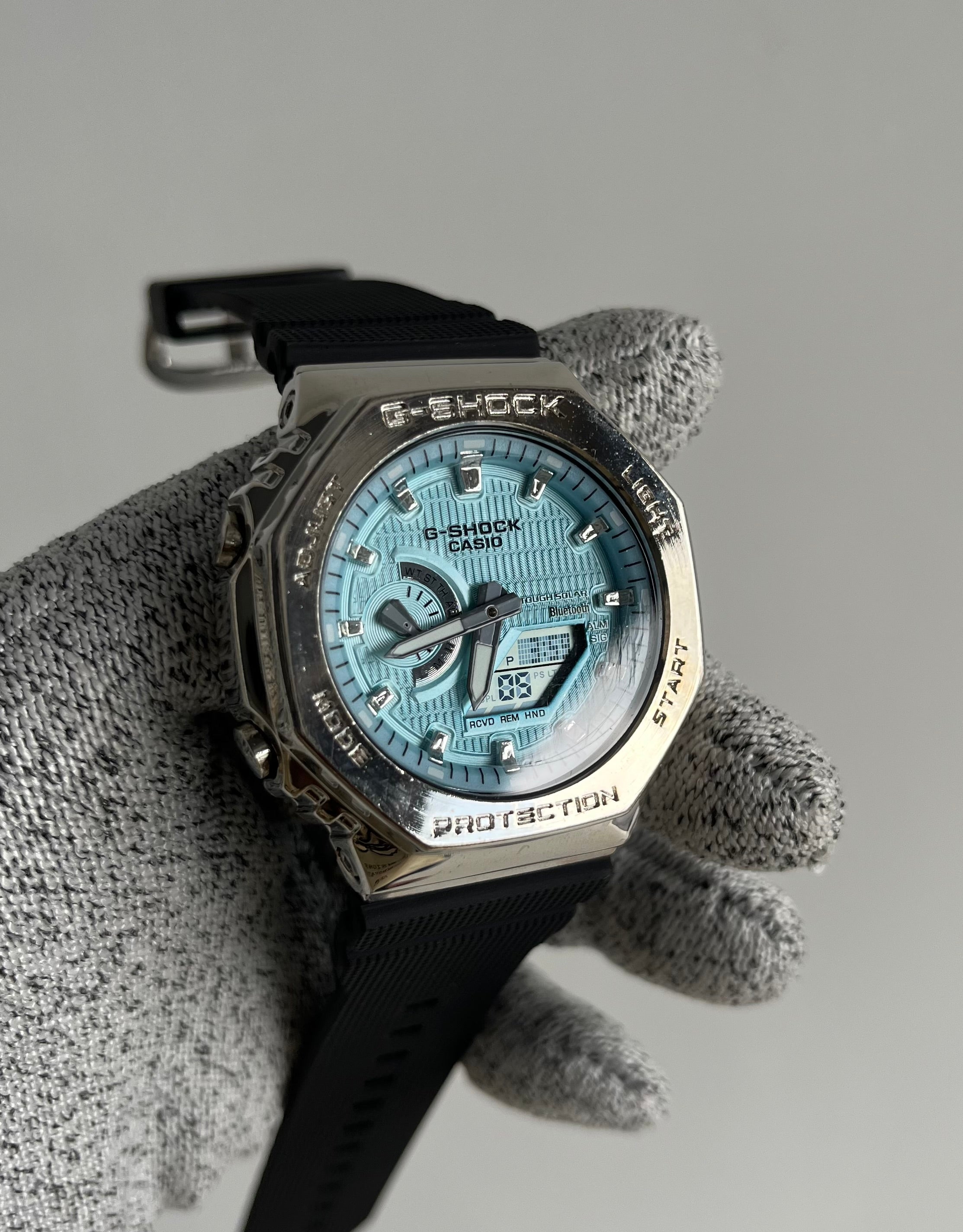 GShock GM-2100 (Analog Digital Watch) Blue