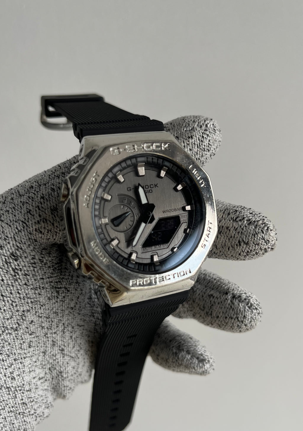 GShock GM-2100 (Analog Digital Watch) Grey