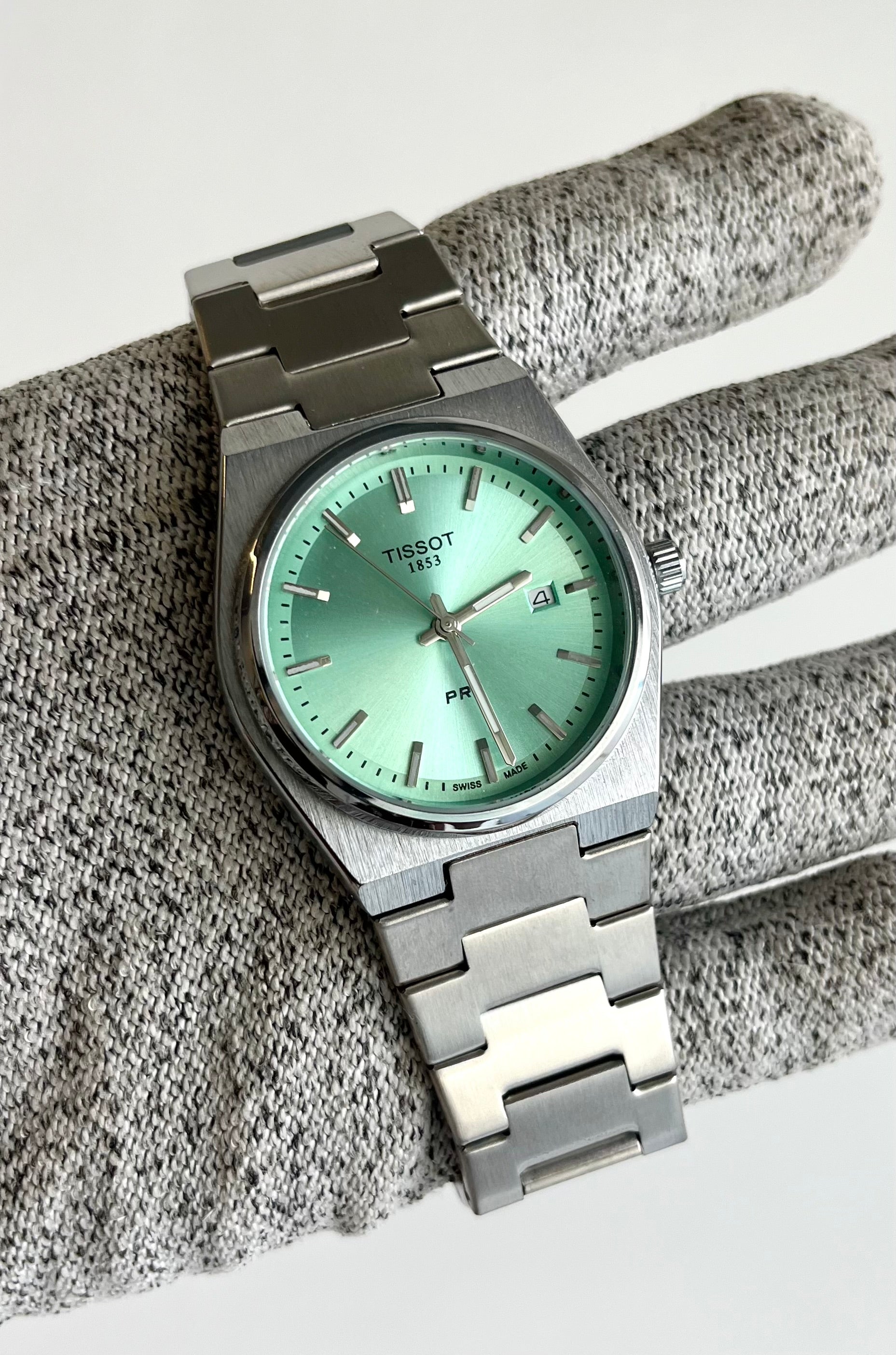 Tissot prx light green