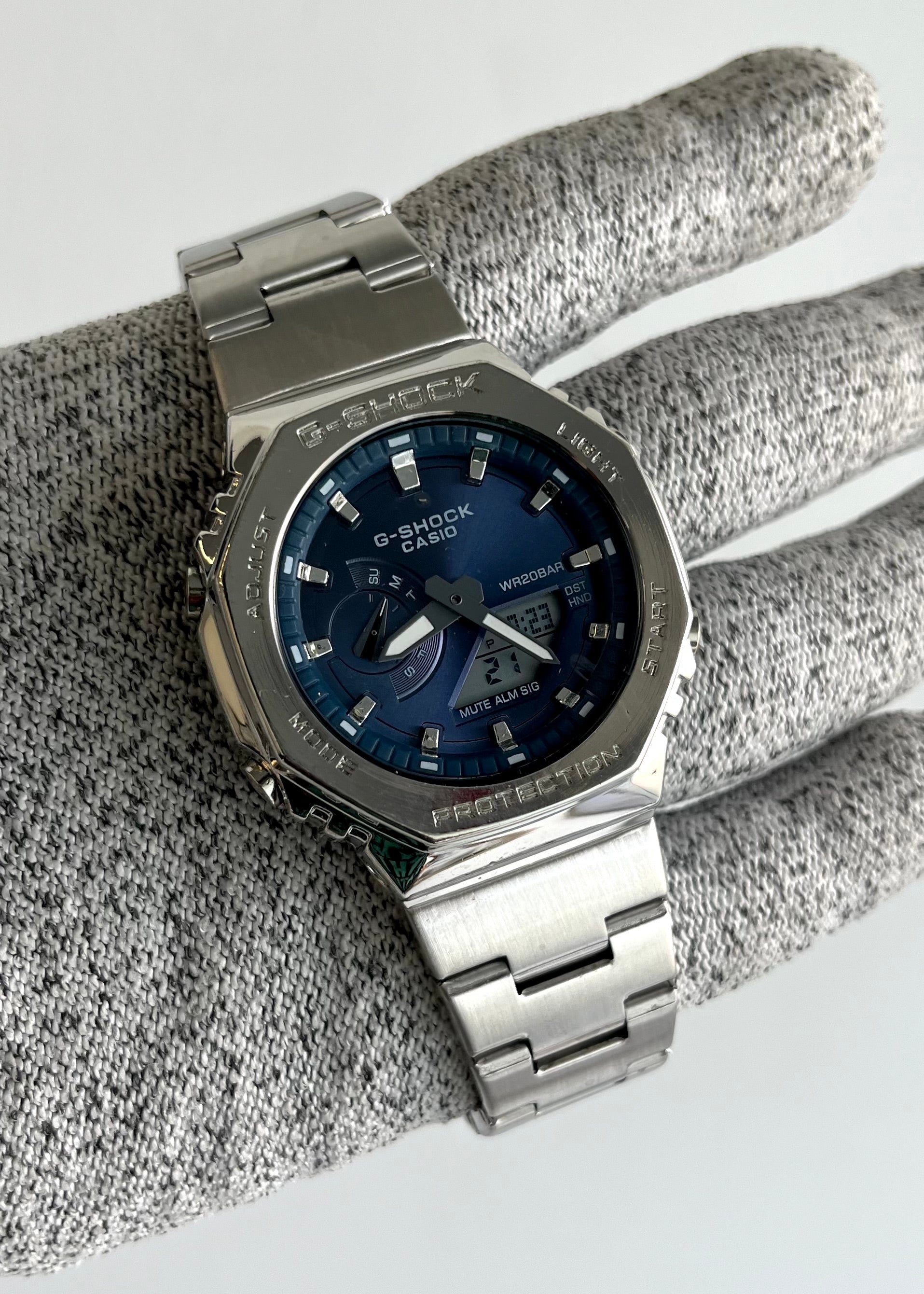 Gshock Full metal dark blue