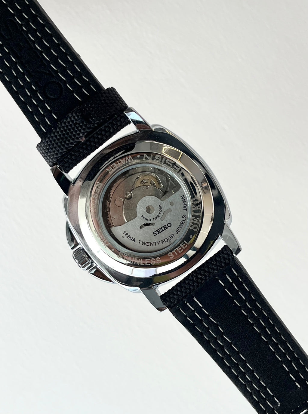 Seiko 5 sports Open Heart dial Black